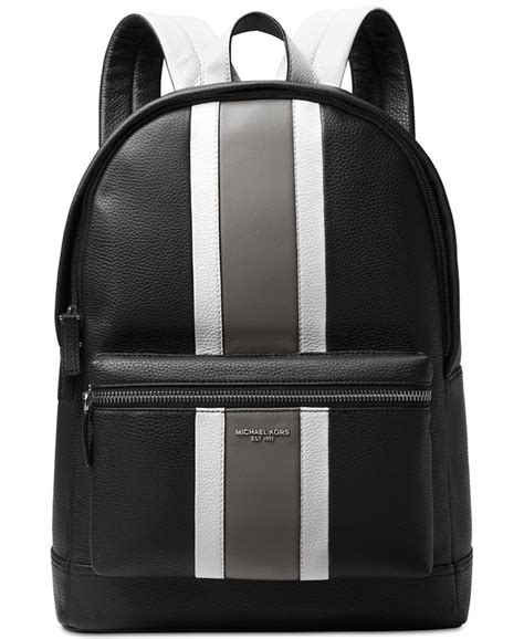 Michael Kors men's leather backpack